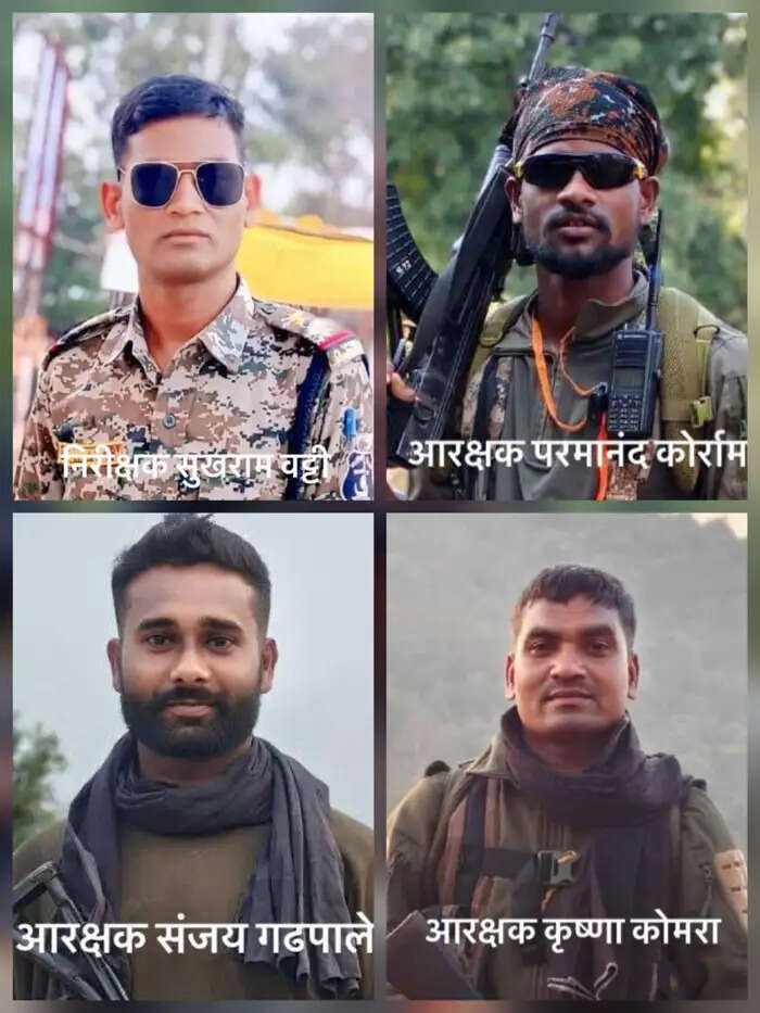 (अपडेट)छत्तीसगढ़ के कांकेर में आईईडी निष्क्रिय करते समय विस्फाेट से चार जवान बलिदान