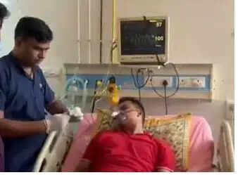 छात्र नेता शुभम रेवाड़ की बिगड़ी तबीयत
