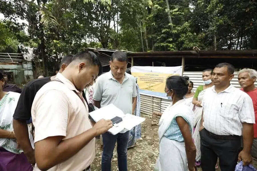 असम में बाढ़ से नुकसान का आकलन शुरू, ऊपरी असम के चार जिलों के लोग बेहाल