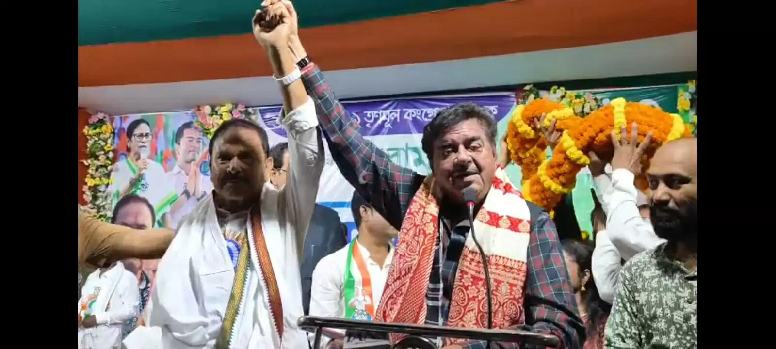 चुनाव 26 : आसनसोल के सांसद शत्रुघ्न सिन्हा ने जामुड़िया में जनसभा को संबोधित किया