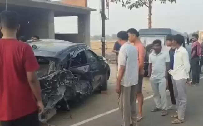 बालाघाटः टक्कर मारने के बाद कार को 70 मीटर घसीट ले गई आबकारी विभाग की बोलेरो, चालक की मौत