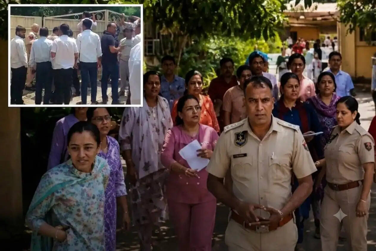 जयपुर में एआईएपीजीईटी परीक्षा के दौरान बिजली गुल: 49 अभ्यर्थियों को फिर देना होगा एग्जाम