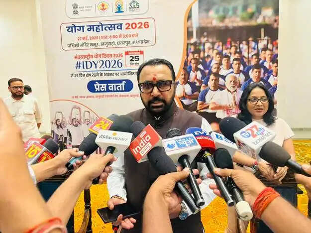 विश्व धरोहर स्थल खजुराहो में आयोजित होगा अंतरराष्ट्रीय योग दिवस का काउंटडाउन कार्यक्रम