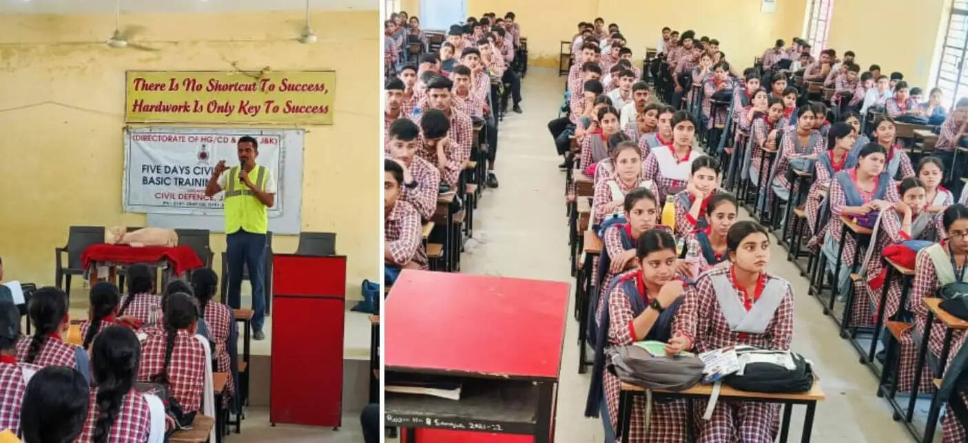 छात्रों के लिए पांच दिवसीय सिविल डिफेंस प्रशिक्षण कार्यक्रम शुरू