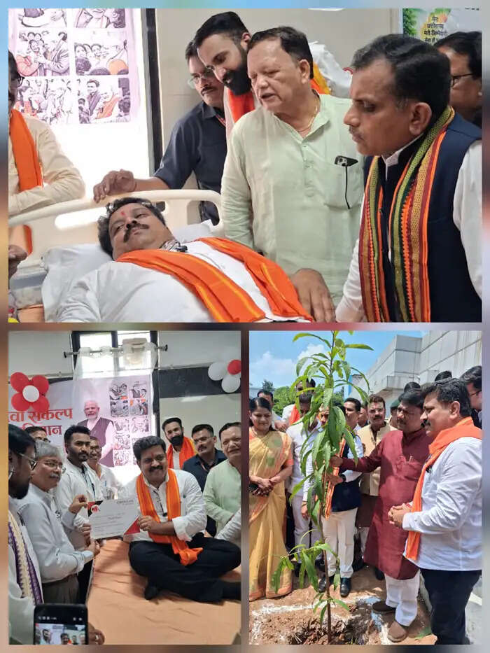 उप मुख्यमंत्री श्री विजय शर्मा ने महारानी अस्पताल में किया रक्तदान
