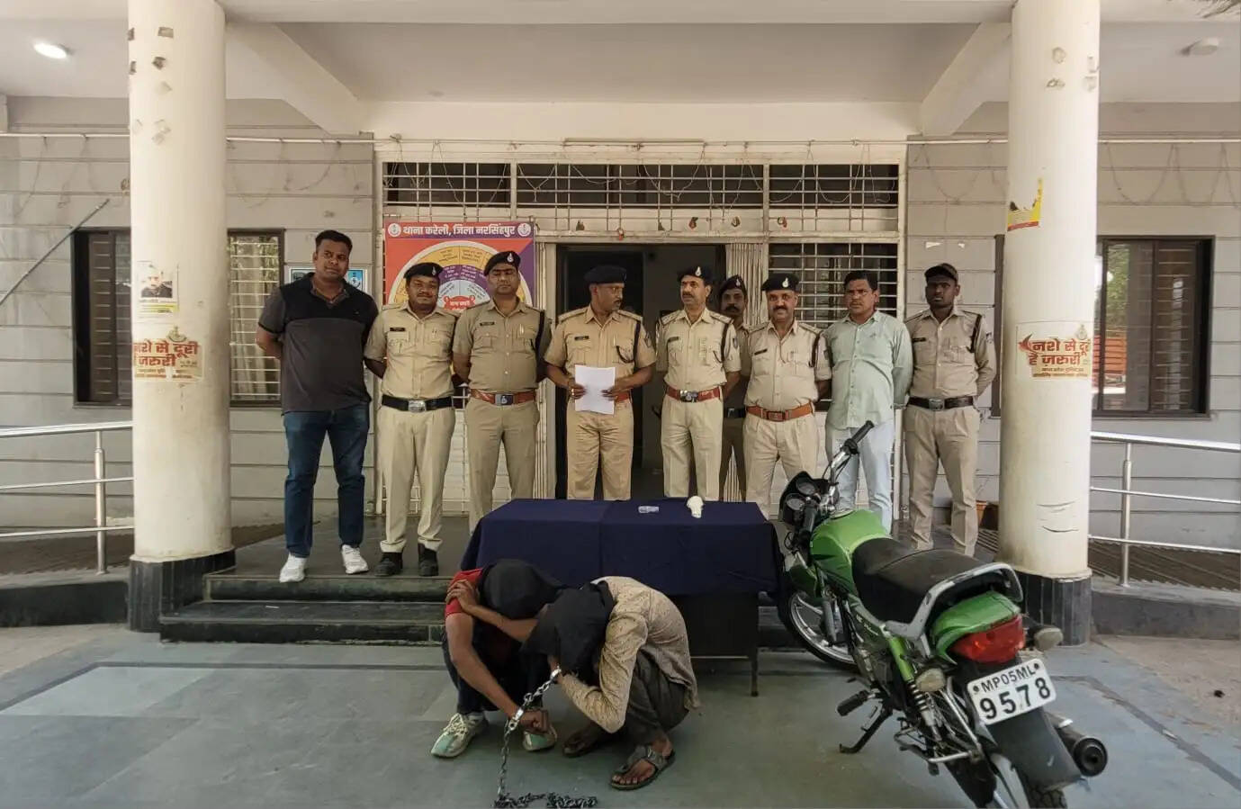 नरसिंहपुर - चंद घंटों में खुलासा: करेली में मंगलसूत्र लूट के आरोपी गिरफ्तार