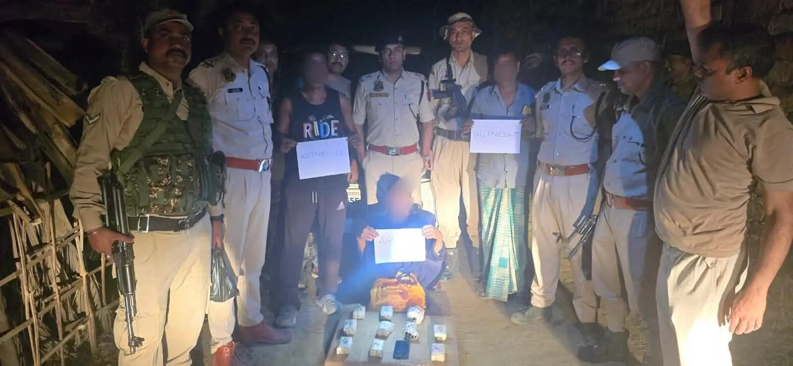 भारी मात्रा में याबा टैबलेट जब्त, दो गिरफ्तार