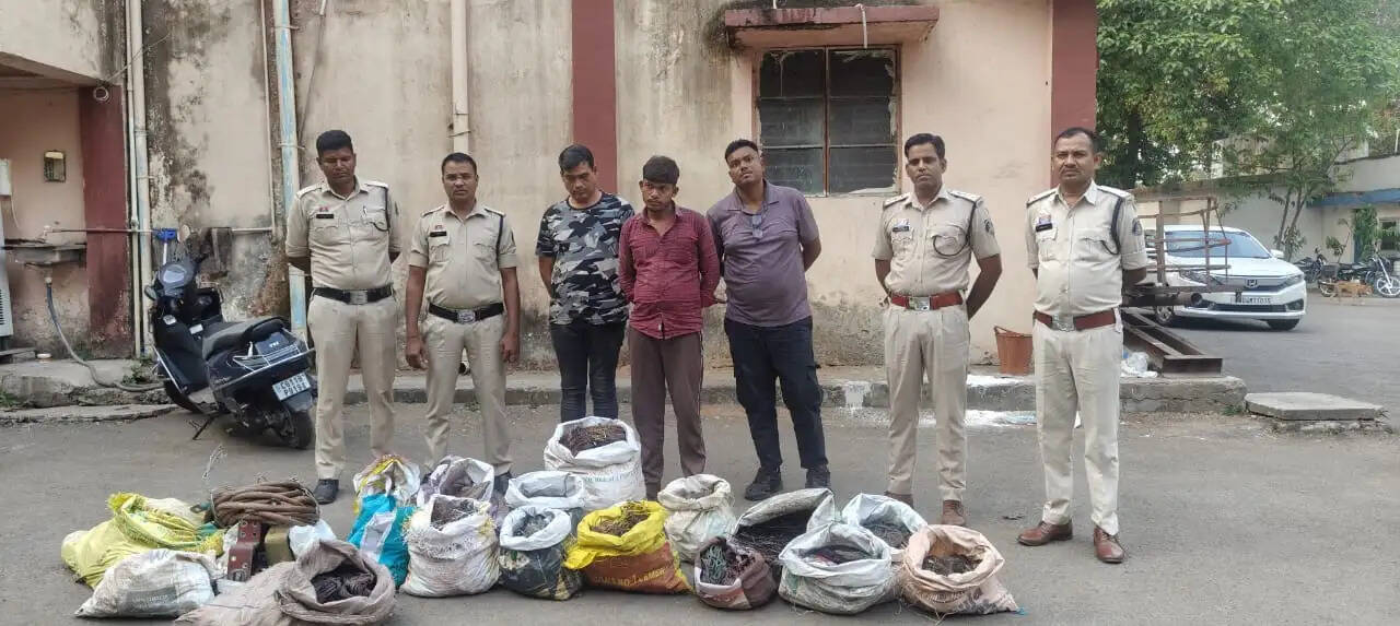 कोरबा : दर्री पुलिस की अवैध कबाड़ कारोबार पर बड़ी कार्रवाई, तीन आरोपित गिरफ्तार