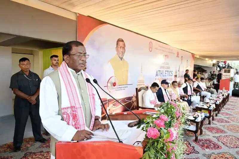राज्यपाल आचार्य ने 47वीं राज्य स्तरीय सीनियर एवं जूनियर एथलेटिक्स चैंपियनशिप का किया उद्घाटन
