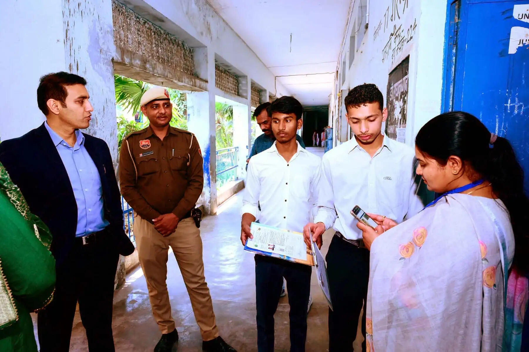 गुरुग्राम: सीसीटीवी कैमरे, उडऩदस्ते व प्रशासनिक देखरेख में शांतिपूर्ण हुई 12वीं की परीक्षा