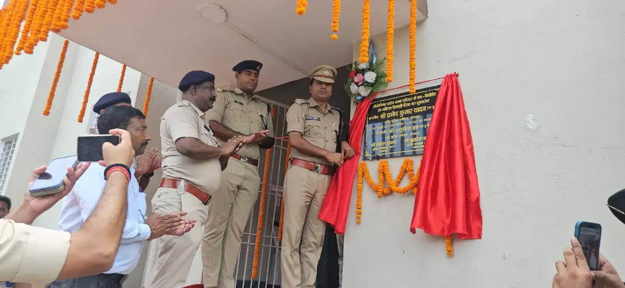 एसएसपी ने नवनिर्मित 20 महिला सिपाही बैरक का किया उद्घाटन