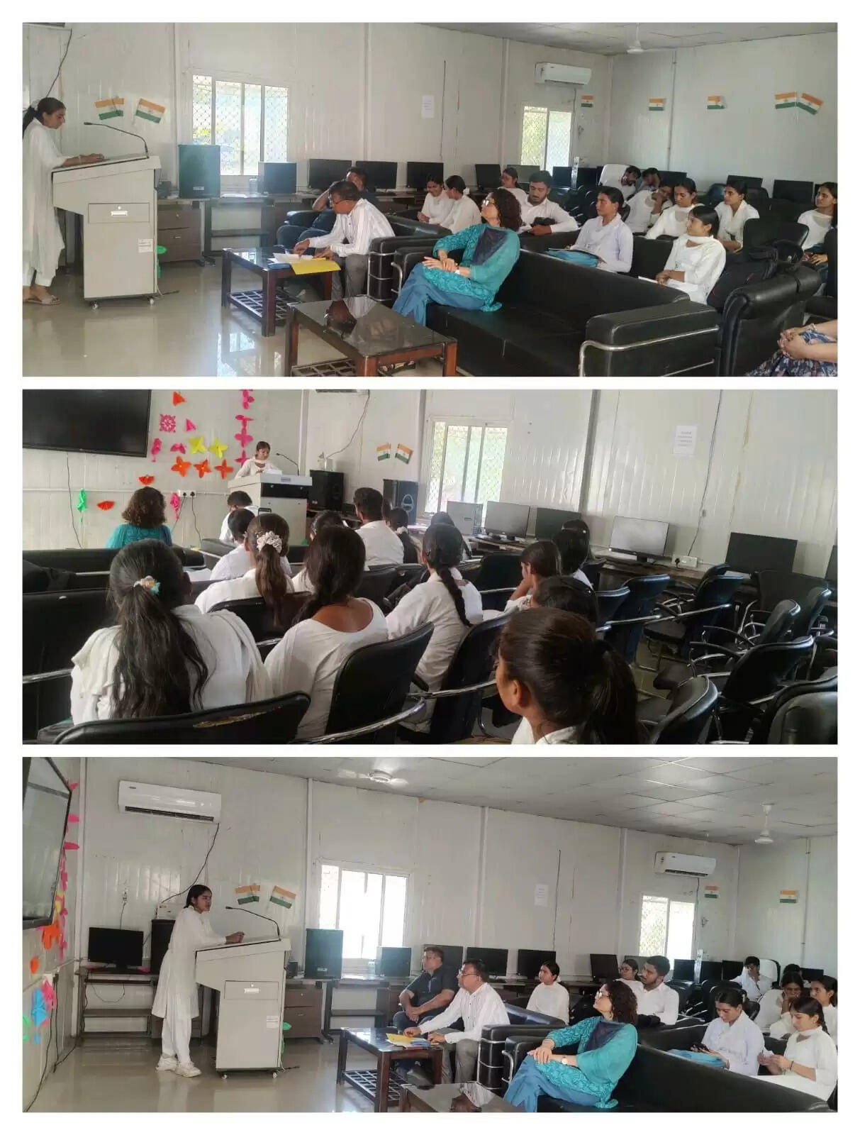 “ड्रग फ्री कैंपस” पर जीडीसी मढ़हीन में वाद-विवाद प्रतियोगिता, छात्रों ने दिया नशामुक्त भारत का संदेश