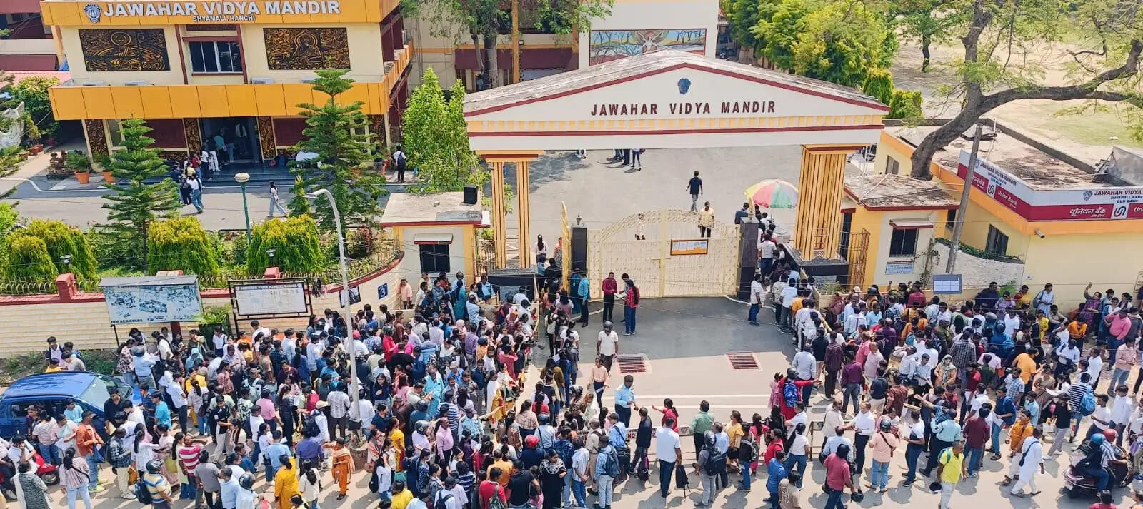 जेवीएम श्यामली में 11 वीं की प्रवेश परीक्षा संपन्न