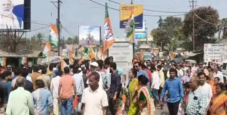 कूचबिहार&nbsp;में&nbsp;भाजपा की परिवर्तन संकल्प यात्रा को लेकर तनाव