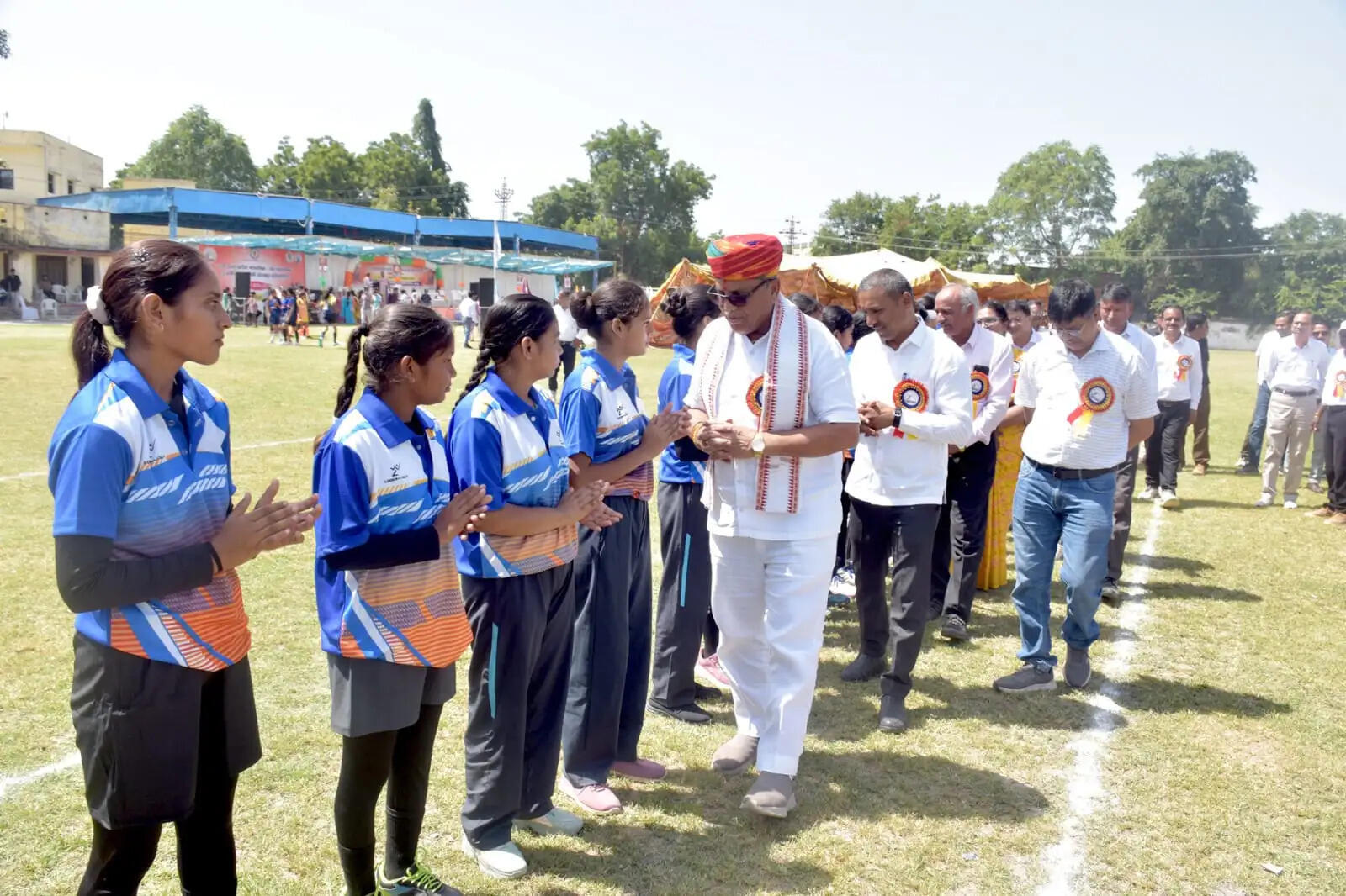 लक्ष्मण मैदान में प्रदेश की 640 बेटियों ने दिखायेंगी दमखम, 37 टीमों के बीच हॉकी का रोमांच शुरू