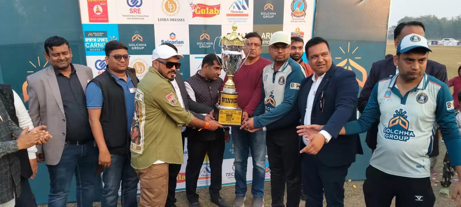 बीपीएमवायम क्रिकेट फाइनल में भागलपुर ने फारबिसगंज को 33 रन से हराया