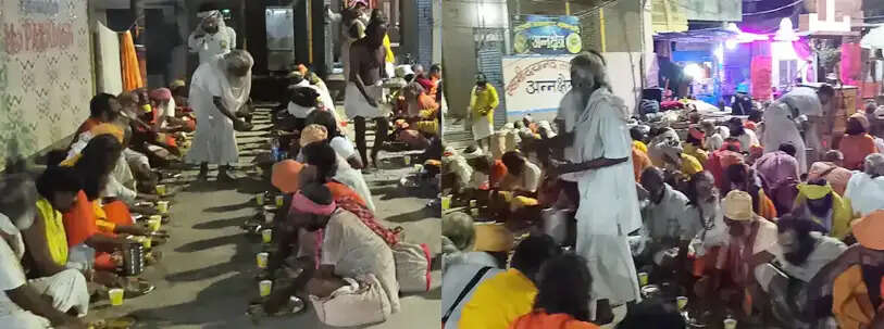 पितृ अमावस्या पर श्रीबांके बिहारी परिवार ने किया विशाल भंडारा