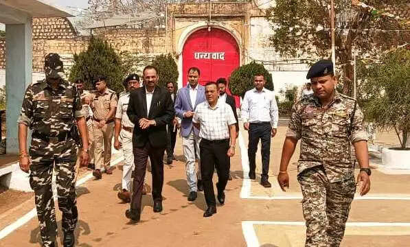 जांजगीर-चांपा जिला जेल का निरीक्षण, बंदियों की सुविधाओं और व्यवस्थाओं का लिया जायजा