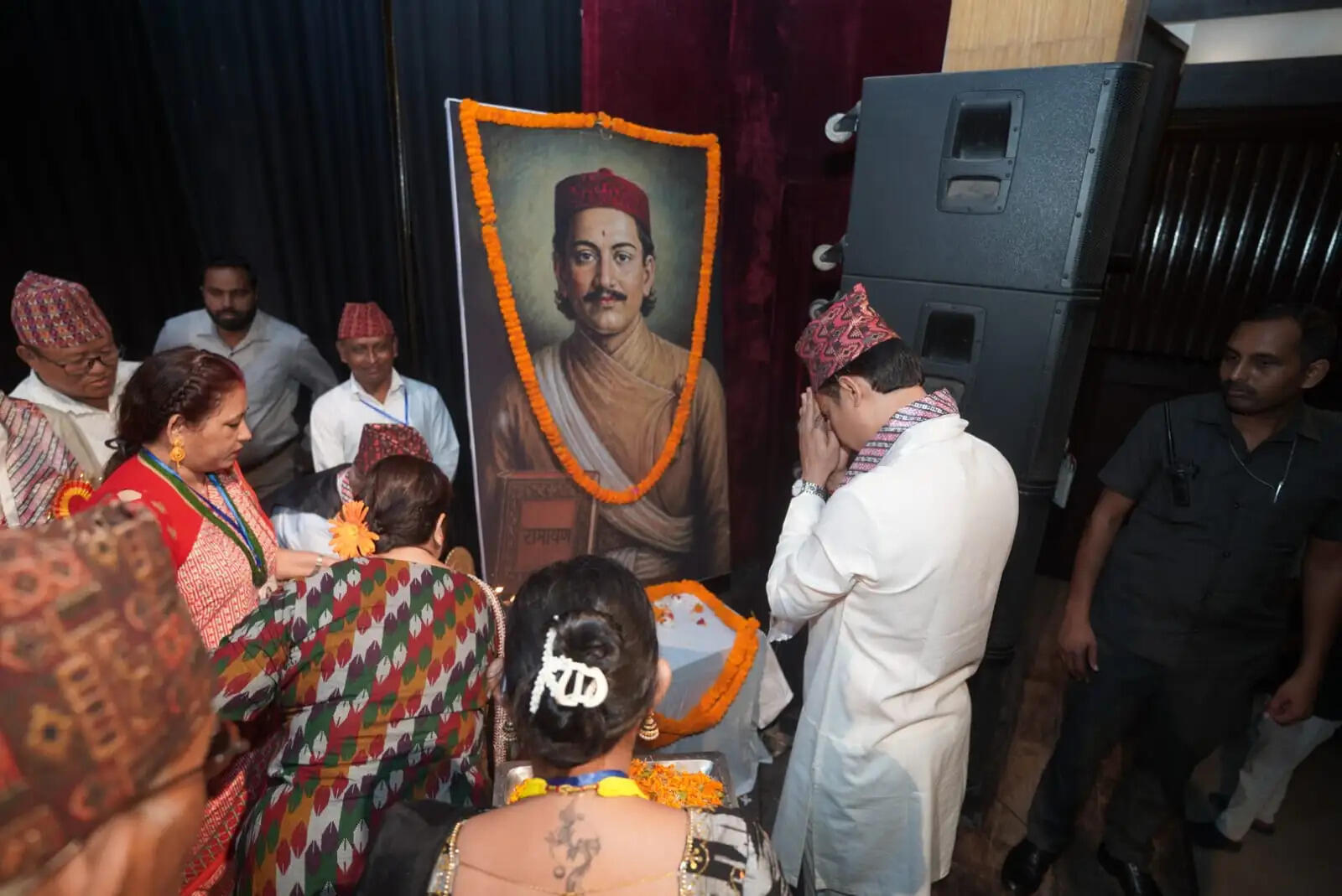 सिलीगुड़ी में भानुभक्त आचार्य जयंती समारोह, सांसद राजू बिष्ट ने दी श्रद्धांजलि