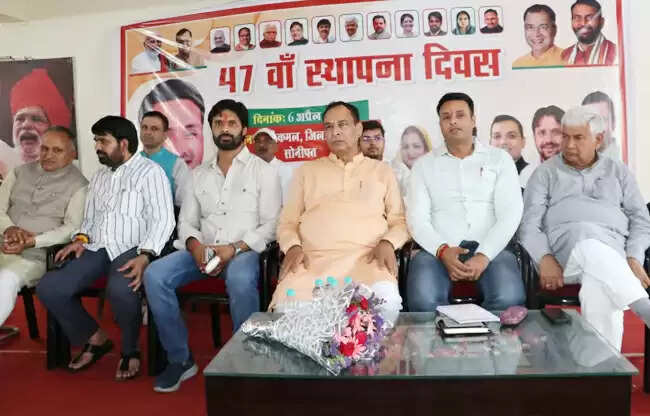 सोनीपत निकाय चुनाव में कमल के फूल को जिताने का संकल्प लें: बड़ौली