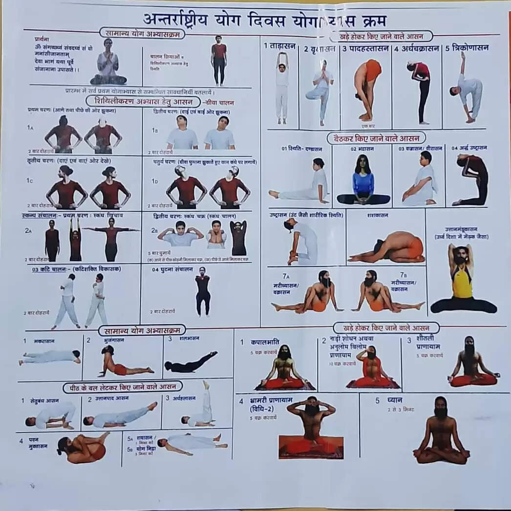 संघ की शाखाओं में भी शुरू हुआ योग अभ्यास