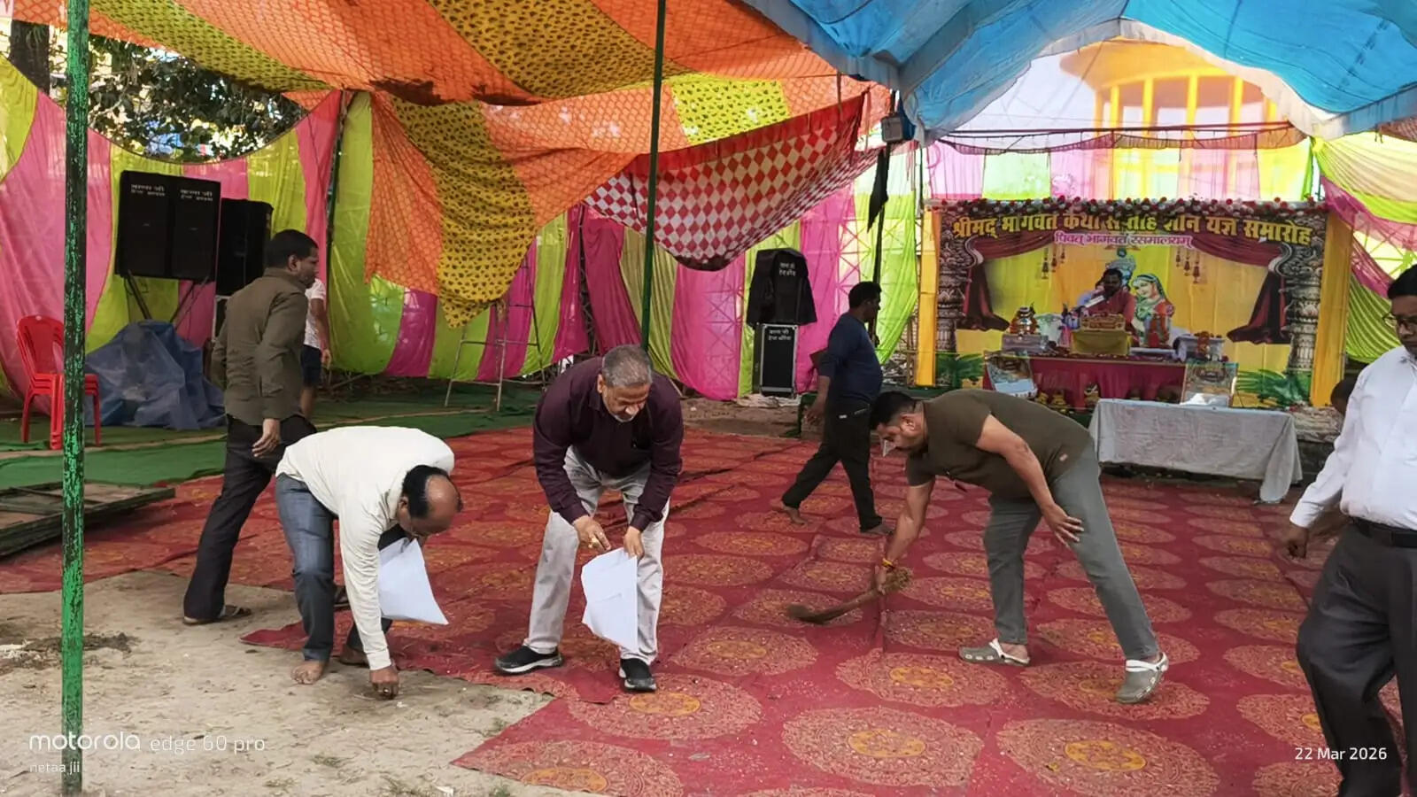 काली माता मंदिर में 169वां सफाई अभियान, श्रद्धालुओं को दिया स्वच्छता का संदेश