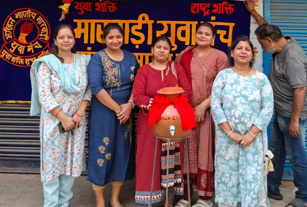 रांची में 21 स्थानों पर लगी अमृतधारा प्याऊ, राहगीरों को मिला शीतल जल