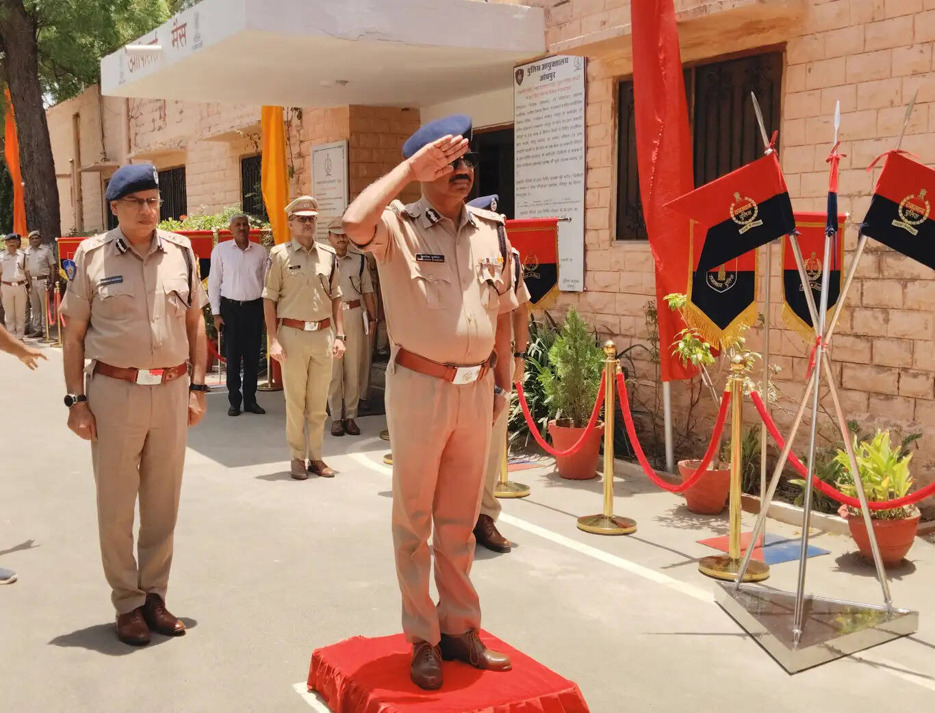 एडीजी ने लिया प्रधानमंत्री के प्रस्तावित दौरे की तैयारियों का जायजा