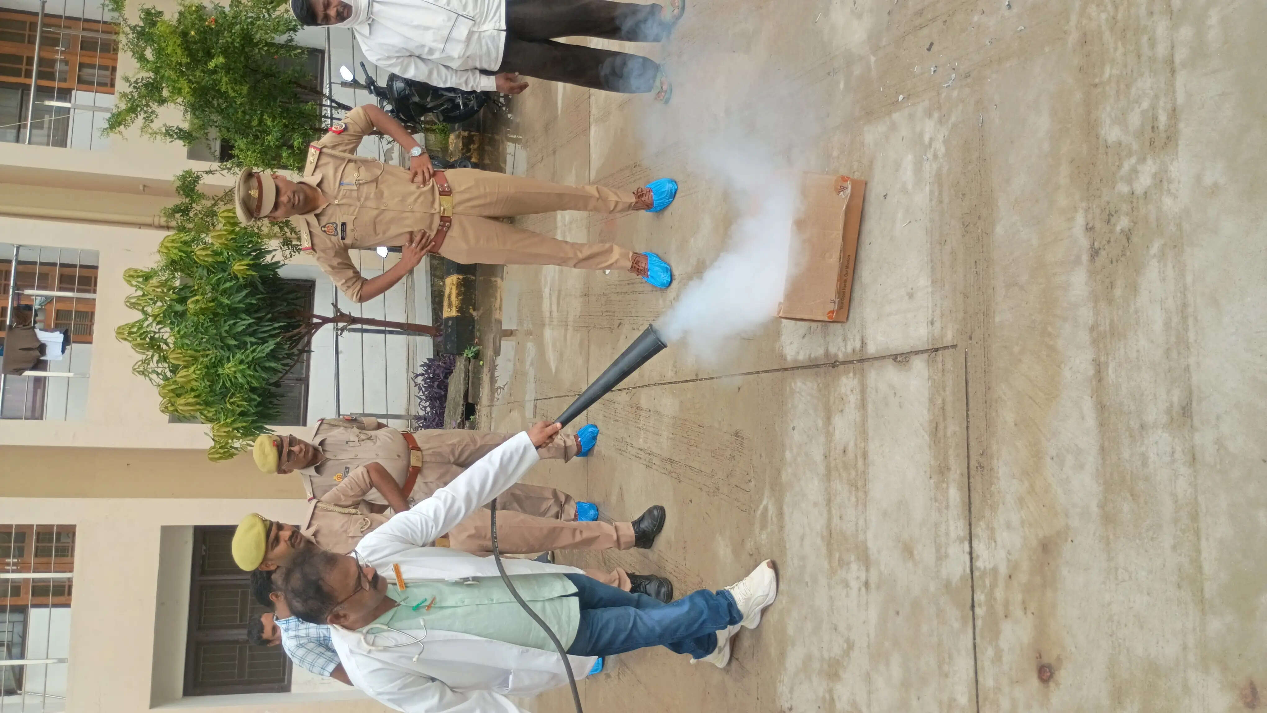 मेडिकल कॉलेज में अग्नि सुरक्षा प्रशिक्षण, डॉक्टरों और स्टाफ को बताए गए बचाव के उपाय