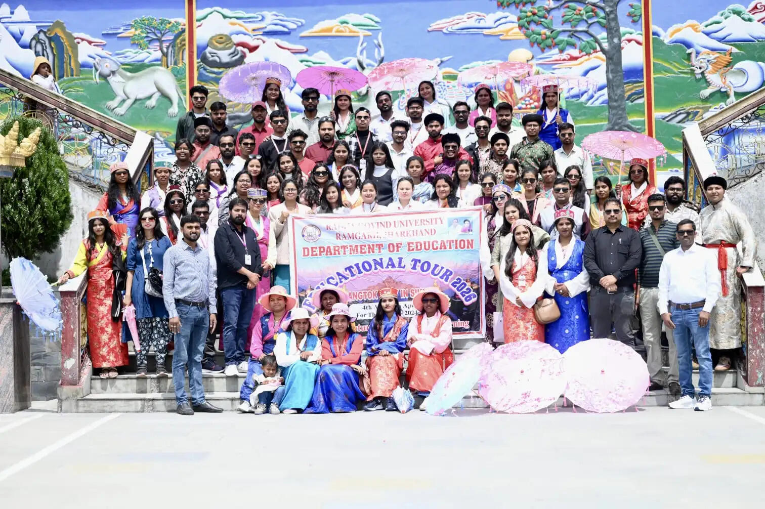 शिक्षा विभाग का चार दिवसीय शैक्षणिक भ्रमण संपन्न