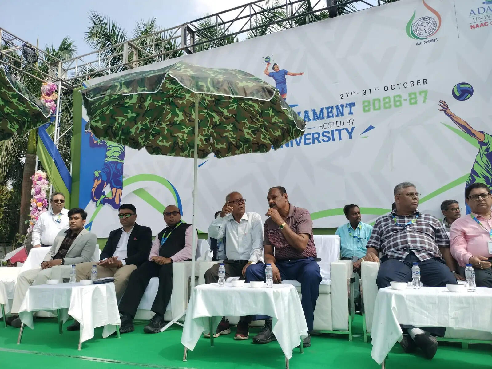 पूर्व क्षेत्रीय अंतर विश्वविद्यालय पुरुष वॉलीबॉल प्रतियोगिता का आगाज