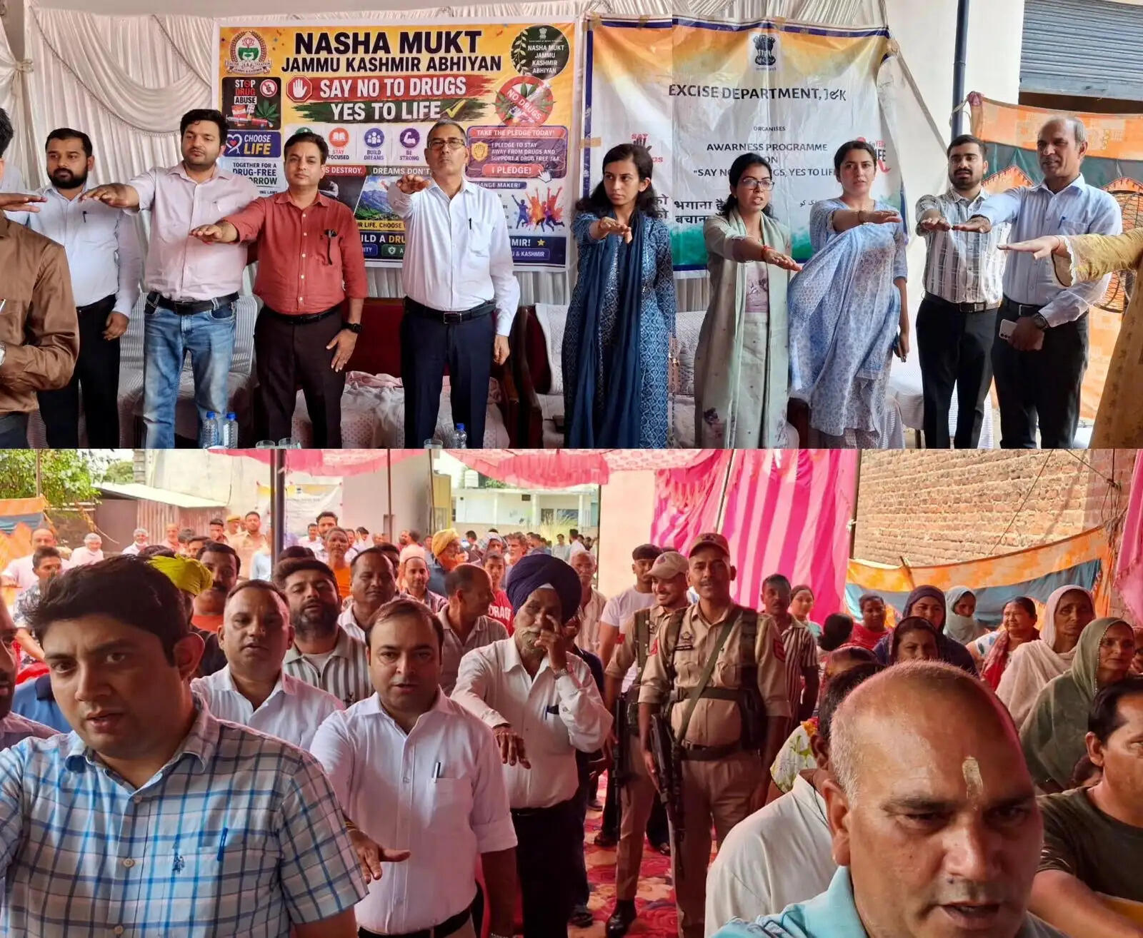 100 दिवसीय नशा मुक्त अभियान-युवा सशक्तिकरण कौशल विकास और सामुदायिक भागीदारी पर दिया जोर