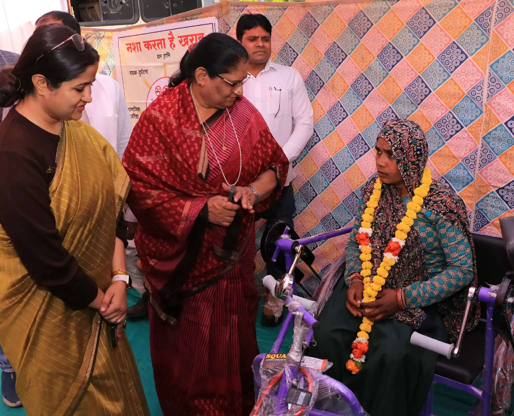 झाबुआ: दिव्यांगजनों के कल्याण के लिए तत्परता से कार्य कर रही है, प्रदेश सरकार- निर्मला भूरिया