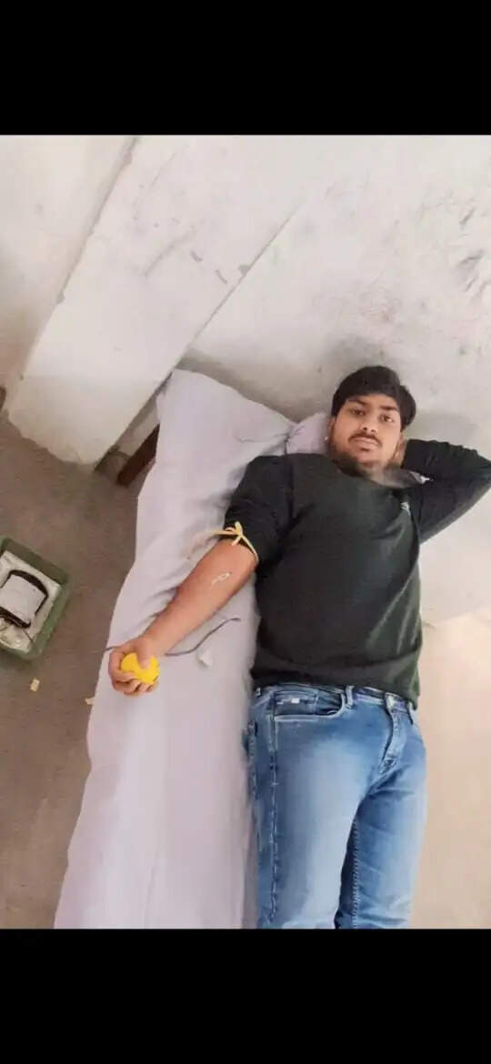रक्तदान के लिए युवाओं के प्रेरणास्रोत हैं निशु केसरी,सात बार कर चुके हैं रक्तदान