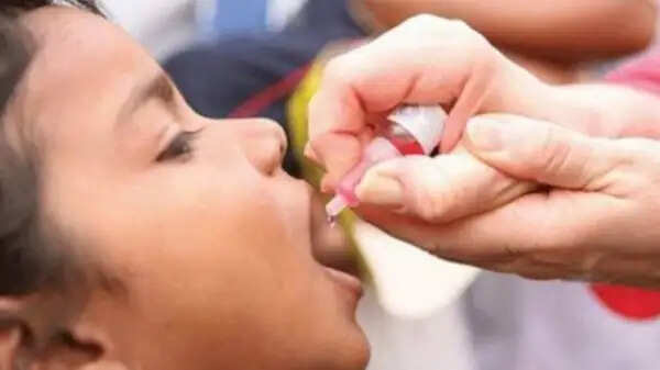भोपाल में रविवार को 3 लाख 32 हजार बच्चों को पिलाई जाएगी पोलियो खुराक
