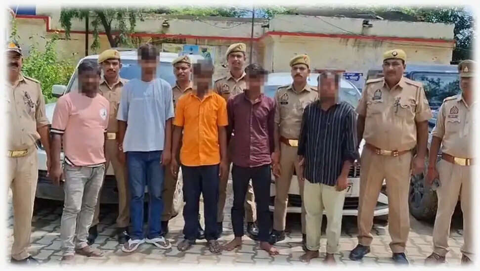 ईट भट्टा कारोबारी पर फायरिंग के मामले में पांच आरोपित गिरफ्तार