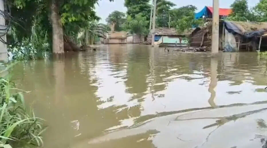 खतरे के निशान से 110 सेमी ऊपर बह रही गंगा, इस्माईलपुर-बिंदटोली तटबंध पर बढ़ा दबा