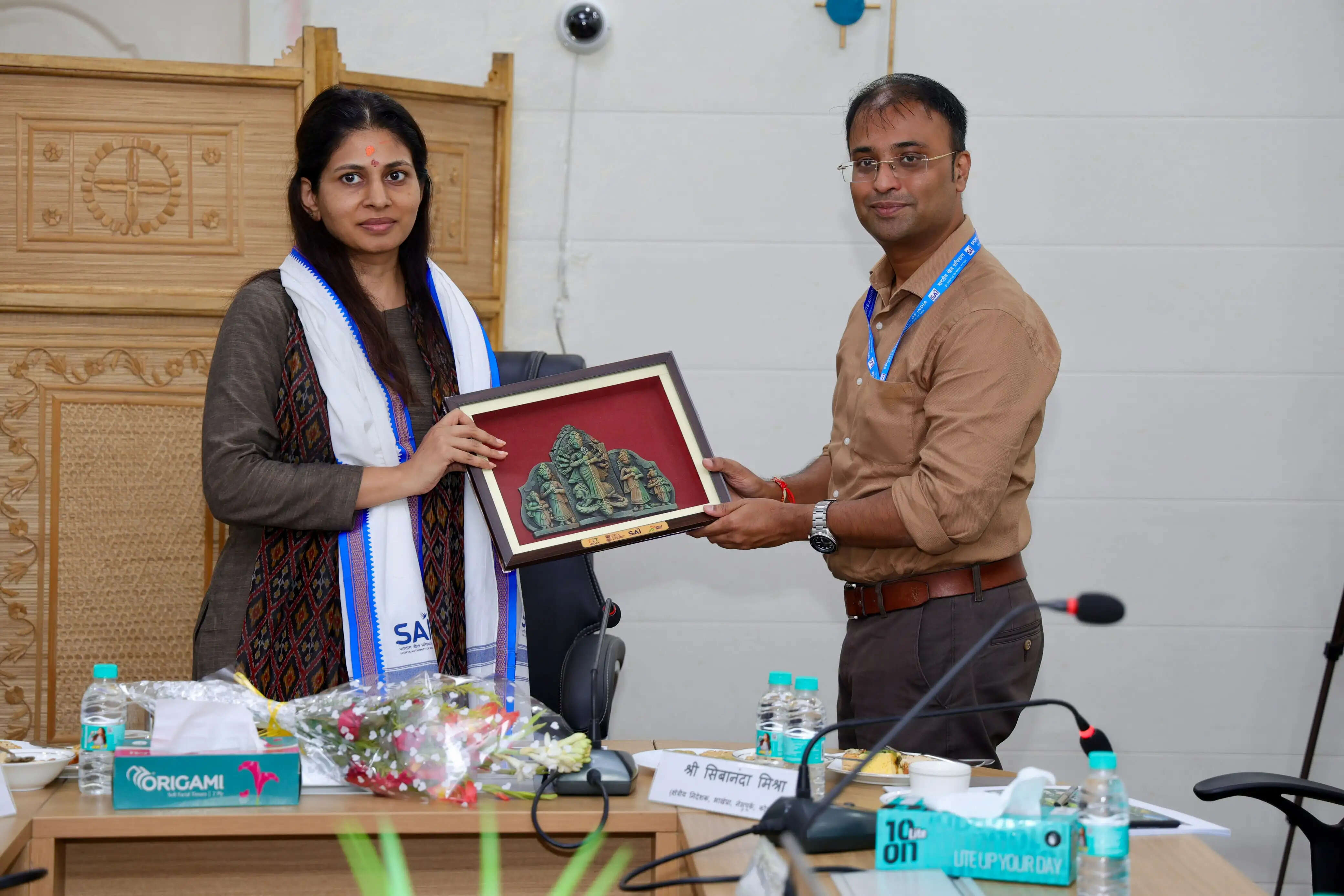 केंद्रीय खेल राज्य मंत्री रक्षा खडसे ने किया कोलकाता साई केंद्र का दौरा, सुविधाओं का लिया जायजा