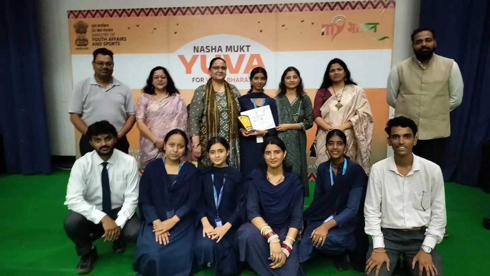 नशा मुक्त युवा प्रतियोगिता में डाइट धर्मशाला के प्रशिक्षुओं ने बिखेरा प्रतिभा का परचम