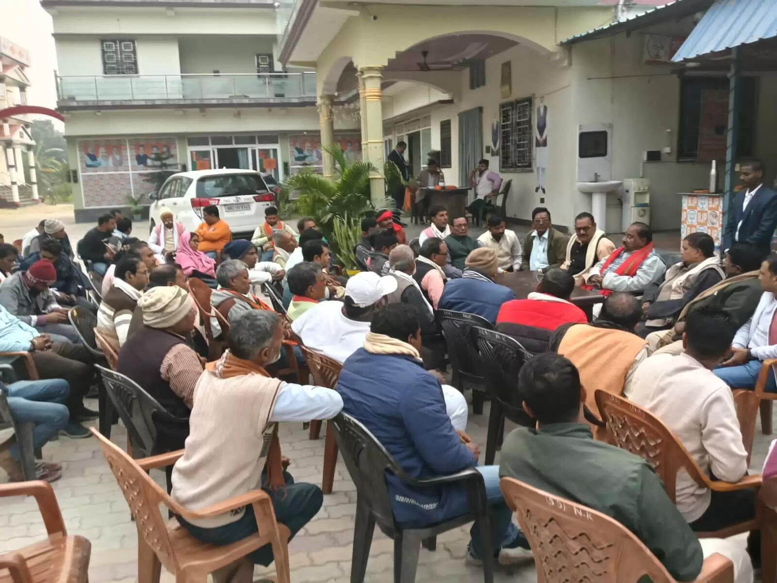 कार्यकर्ताओं के बदौलत ही पार्टी को मिली जीत:नारायण प्रसाद