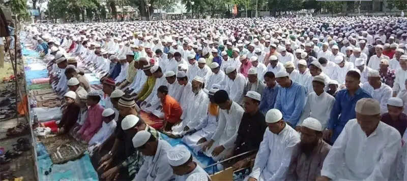 असम में शांति और उत्साह के साथ मनाई जा रही ईद-उल-जुहा