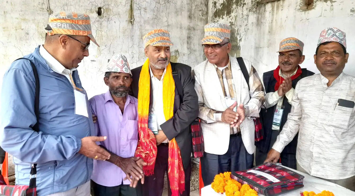 मत्स्य पालन मॉडल का अध्ययन करने पहुंचे नेपाल के किसान