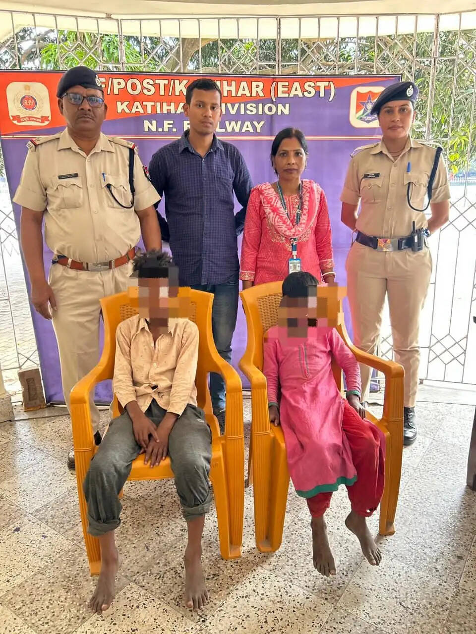 नन्हे फरिश्ते अभियान के तहत आरपीएफ ने दो नाबालिग बच्चों को बचाया