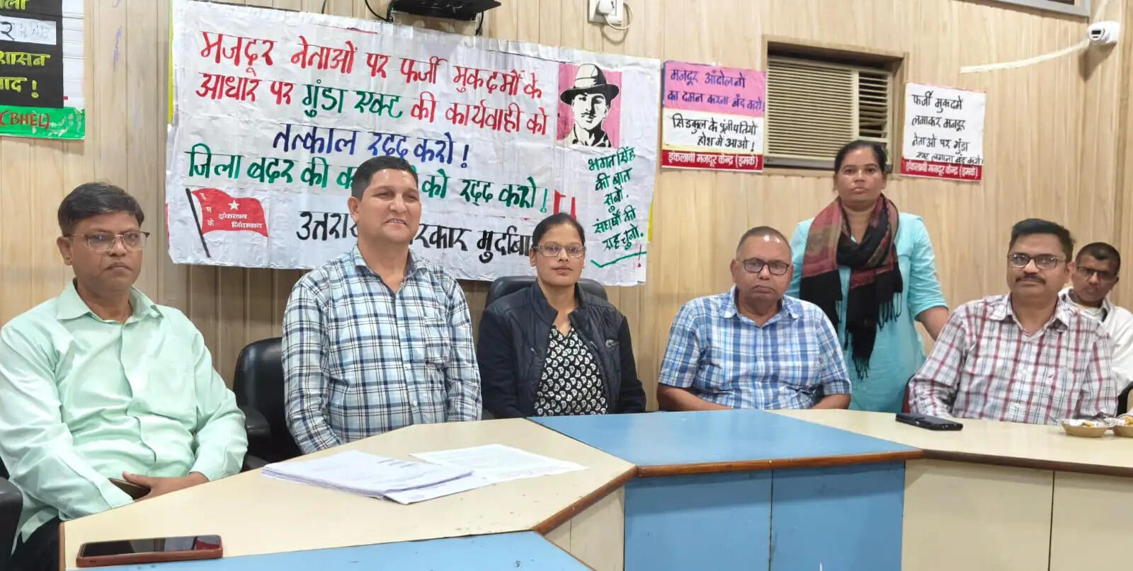 श्रमिक नेता के आरोपों के बीच पुलिस ने गुंडा एक्ट में 4 माह के लिए किया जिला बदर