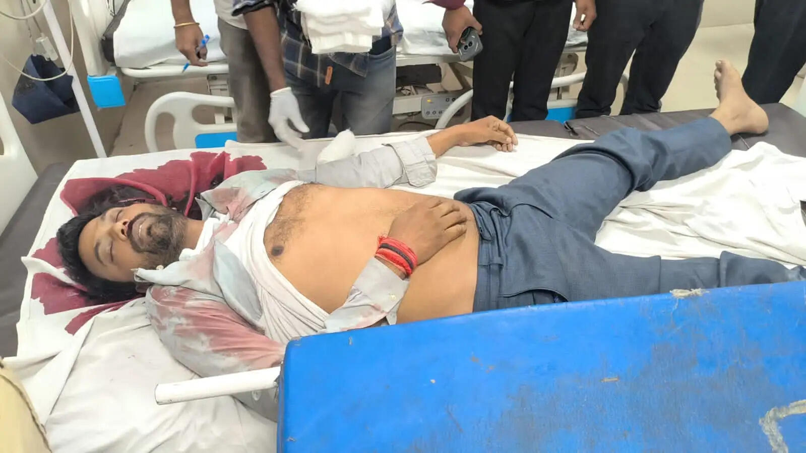 होजरी व्यापारी की हत्या से सनसनी, सिर पर चोट के निशान