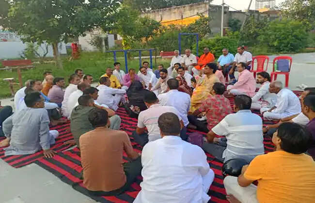 नारनाैल में आरक्षण के विरोध में स्वर्ण समाज लामबंद