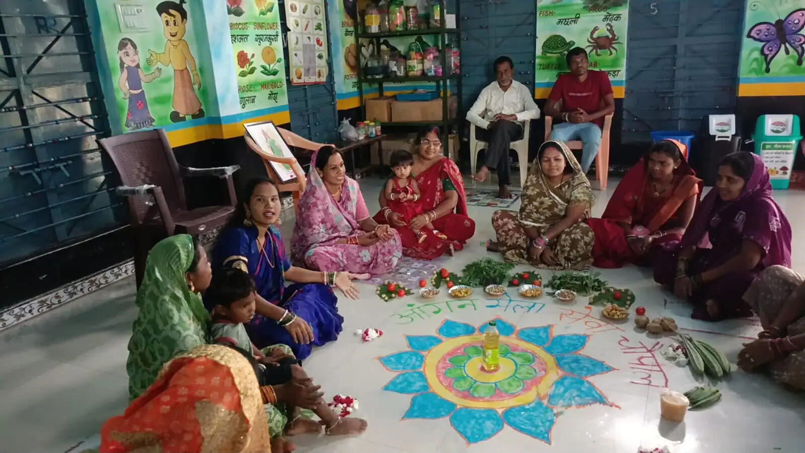 498 आंगनबाड़ी केंद्रों में गूंजा ‘आंगन मिलन सेवा’ का संदेश