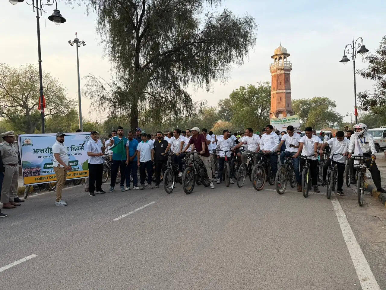 अंतरराष्ट्रीय वन दिवस-विश्व जल दिवस पर&nbsp;साइकिलिंग रन :&nbsp;फिटनेस के साथ जल व पर्यावरण संरक्षण का संदेश